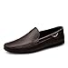 Produktbild Männer Casual Shoes Leder Frühling/Sommerknall/Herren Erbsen Schuhe Loafers & Slip-Ons Breathable/Trend Driving Shoes,A,42