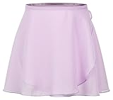 Lockerluftiger Ballettwickelrock aus Chiffon für die kleine Ballerina als süße Ergänzung für jedes Ballett Trikot. Der Chiffonstoff ist transparent und lässt den Ballettanzug durchscheinen.