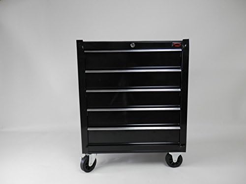 ROLL CABINET 5 LARGE DRAWERS ROLLCAB GARAGE TOOL CHEST BOX BALL BEARING SLIDES DRAWERS