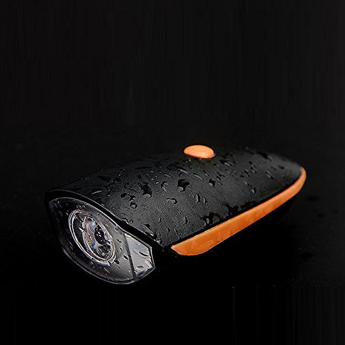 Wiederaufladbare LED-Bike Lights, 2-in-1-Fahrrad Horn Licht mit 250 Lumen & 120 dB laut Horn (3 Licht-Modus Optionen), breiter Abstrahlwinkel - 5