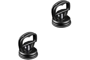 LYSUYEO 2 Stück Dellen Saugnapf Abzieher Ausbau Werkzeug Mini Glassauger Saugheber Glasheber Klein Saugnapfhalter für Handy Reparatur,Wagen, Türen, Computer 5.7 cm