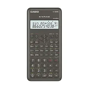 Casio FX-82MS 2nd Gen Non-Programmable Scientific Calculator, 240 Functions and 2-line Display