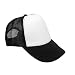 Imported Adjustable Mesh Baseball Cap Trucker Hat Plain Curved Visor Hat Blac...-55000784MG RS.425.00