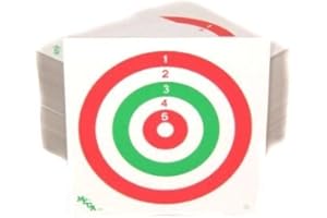 VWPEYY Diana cartón tricolor 14 x 14 para aire comprimido