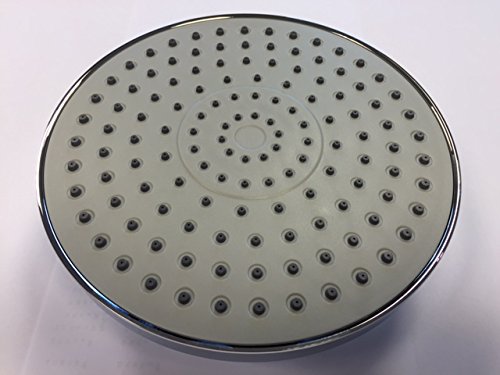 Regenbrause Ø 200 mm x 15 mm, chrom, mit Kugelgelenk 1/2"