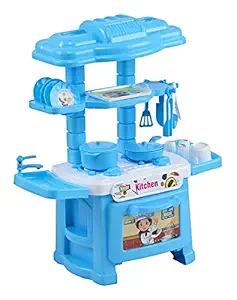 KREDZSTAY Kitchen Set Toy for Kids Playing (32 Pieces, Kitchen Set for 3+ Kids High Quality) (Colors May Vary)