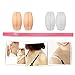 Produktbild Huayang Silikon Gel Anti Rutsch unsichtbarer Büstenhalter Strap Pad Reduzierte Schulterdruck (weiß)