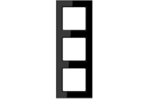 Jung cornice 3 Fach Serie A Creation NERO, 1 pezzi, AC 583 SW