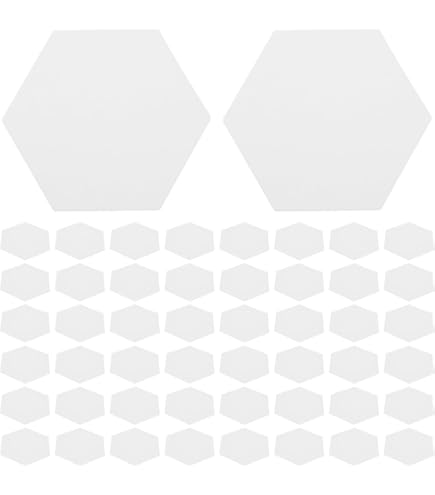 100 stück Hexagon bilden Papier Quilten Vorlagen f... – Grandado