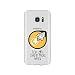 Produktbild licaso S7 S7 Handyhülle TPU mit Ich Bin Dann mal Weg Print Motiv - Transparent Cover Schutz Hülle Aufdruck Lustig Funny Druck