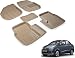 Auto Hub 3D Car Mat For Hyundai Xcent - Beige RS.875.00