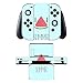Produktbild Disagu SF-sdi-5542_1070 Design Folie für Nintendo Switch mit Controller und Dockingstation - Motiv Wassermelone Sommer transparent