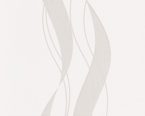 A.S. Création Vliestapete OK 5, Mustertapete, beige, creme, weiß, 935771 - 2