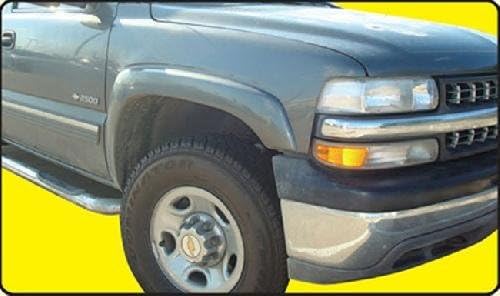 Fender Flares Chevrolet Silverado 99-06 (4pcs) Factory Style Black Finish by Elite Spoilers