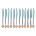 Imported 12pcs Disposable Eyeliner Eye Shadow Brush Makeup Brush Applicators Random RS.150.00