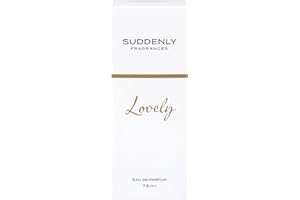 Suddenly Fragrances, LOVELY Eau de parfum pour femme, 75 ml