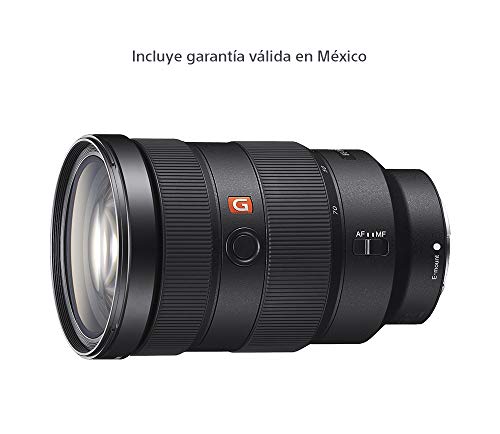 Sony SEL2470GM.SYX FE 24-70 mm F2,8 GM - Objetivo para Sony (Lentes G Master, Distancia Focal 24-70mm, Apertura Circular 9 Láminas, f/2.8-22, antirreflectante, Direct Drive SSM) Negro