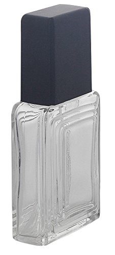 Zerstäuber für Parfüm, Glas Flacon Raute Kosmetex Pumpzerstäuber für Parfüm 100ml, Schwarz - 2