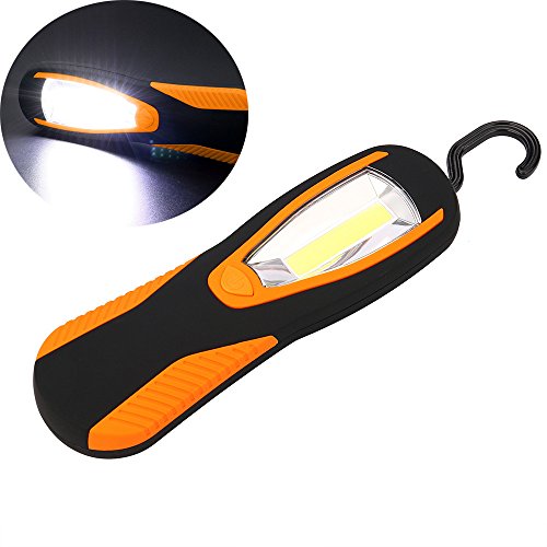 Camping sunnymi Go Outdoors 3W COB Arbeitslicht LED Emergency Einstellbare Magnetische Hängende Haken Camping Zelt (Orange, 7.5 L x 2.44 W)