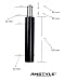 Produktbild Amstyle Gasdruckfeder Bürostuhl GASDRUCKDÄMPFER GASFEDER 195mm / 50mm Schwarz