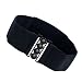 Imported Women Elastic Faux Leather Buckle Waist Wide Belt Stretch Waistband Blue RS.435.00