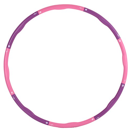 Hoopomania Hula Hoop Reifen mit Schaumstoff von 1,2 bis 2,0kg für schmerzempfindliche und Profis, milde Massage gegen blaue Flecken - 2