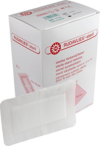 Rudavlies Steril Wundschnellverband 15 x 10 Centimeter (cm) 50 Stück - 3