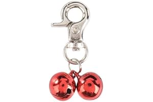 GONDMAX Lot de 2 pendentifs grelots pour collier de chien ou chat