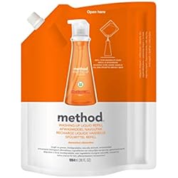 Method Clementine Washing Up Liquid Refill 1064 Ml (Pack Of 2)
