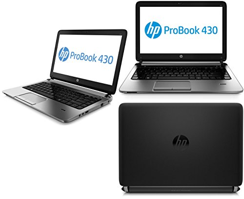 HP ProBook 430 G1 Refurbished Laptop Core i5-4300U 1 90GHz 4GB Ram 128GB SSD Webcam Windows 10 Warranty  Certified Refurbished 