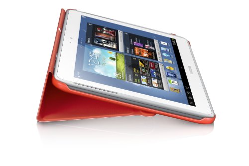 Samsung Original Diarytasche (Flipcover) im Buchdesign EFC-1G2NOECSTD (kompatibel mit Galaxy Note 10.1 Für das Jahr 2013 nur Modell) in orange - 3
