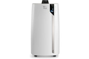 De'Longhi Pinguino ‎PAC EX130 CST WiFi Climatizzatore Portatile con Funzione Real Feel, 13.000 Btu/h, Timer 24H, Display LED, Classe A, Telecomando Intelligente, per Ambienti fino a 120m3, Bianco