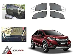 AutoPop Fix Type Car Window Sunshade for Honda WRV (Set of 4)