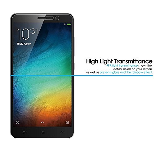  2-Unidades  Xiaomi Redmi NOTE 3 Note 3 Pro Protector de Pantalla  Y-ouni Cristal Templado XIAOMI REDMI NOTE 3 Note 3 Pro  9H Dureza   Alta Transparencia   Ultra Resistente a Golpes y Rayado   Sin burbujas   Ajuste Perfecto   Garant  a de por vida  Protector Cristal Vidrio Templado para XIAOMI REDMI Note 3 Pro