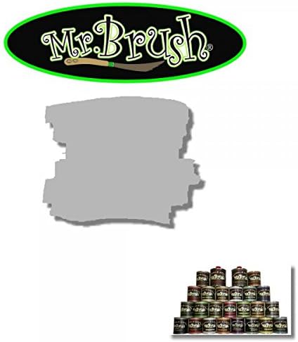 Mr Brush/Pinstr Ipe Colour/MB 020 Silver