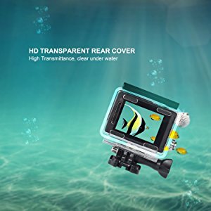 Deyard Wasserfestes Gehäuse mit Schnellspann-System und Daumenschraub für die GoPro Hero 4 und Hero3+ Action Cam for GoPro Hero 4 and Hero 3+ Action Camcorder – 30m Unterwasser-Fotografie - 7