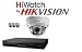 Produktbild hiwatch von HIKVISION 4 MP IP Sicherheit Kamera System mit 4 CH POE HD NVR und 4 x 4 Megapixel 2688 x 1520 wetterfest CCTV Vandal Proof Dome Kamera, Power over Ethernet Kit
