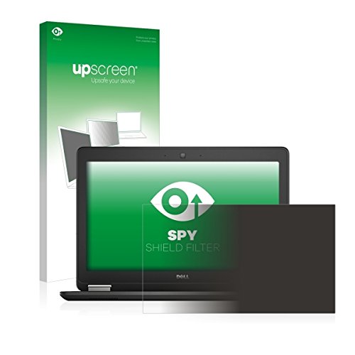 upscreen Spy Shield Filter Blickschutzfilter / Privacy für Dell Latitude 12 E7250 Non-Touch (Sichtschutz ab 30°, Kratzschutz, abnehmbar)