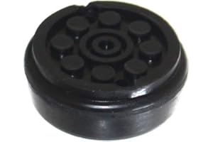 1 Gummiauflage Puffer für Wagenheber 40mm Rangierwagenheber Gummipuffer Gummi NEU Old-Harvest (40mm)