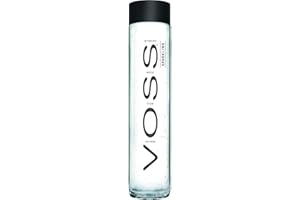 Voss Artesian SPARKLING Gletscher Wasser in Glasflasche 0,8 Liter