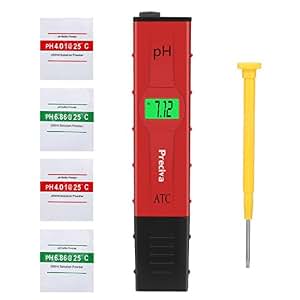 Digitales PH-Messgerät PH-818 – 0-14 Bereich, Für Lebensmittel, Fleisch & Obst Inkl. Tasche
