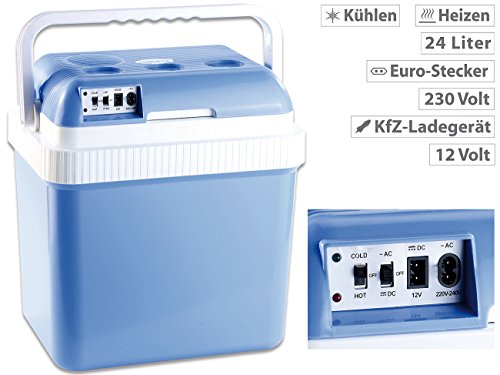 Xcase Thermoelektrische Kühl- und Wärmebox, 24 l, 12 & 230 V Anschluss - 2