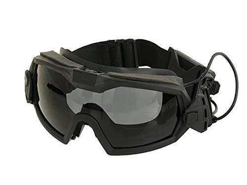Preisvergleich Produktbild FMA Taktische Schutzbrille mit Ventilator, schwarz