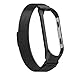 Produktbild XIHAMA Armband für Xiaomi Mi Band 3, Milanaise-Ersatz-Schlaufenarmband aus Edelstahl mit Magnetverschluss für Fitness und Sport