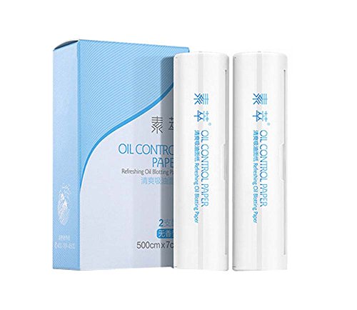 Oil Control Paper Men/Women Oil Blotting Paper(2 bottles per box), Blue