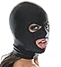 Produktbild Bondage 3 Loch Spandex Stoff Maske Kopfmaske aus Stretchstoff mit offenem Mund und Augen