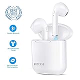 [Universal Super Compatibility]: Einfach drücken, um Telefonanrufe entgegenzunehmen oder abzulehnen, Bluetooth-Pairing, Ein- und Ausschalten, ziemlich einfach zu bedienen. Kompatibel mit Phone Xs Max XR XSX 8 7 6S 6 plus, LG G5, G4 G3, iPod shuffle, Pod Nano 7, S7 S6, Huawei, BlackBerry, HTC, Pad Pro, Bluetooth-fähigen Tablets usw.