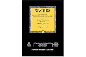 Arches Bloc Papier Aquarelle Grain Torchon 185G A3 15 Feuilles