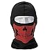 Produktbild Lemon Skeleton Sturmhaube Reflektierende Maske Totenkopfmotiv Modern CS Warfare Totenkopfmaske Airsoft Balaclava Paintball Kälteschutz Hals / GesichtMotorrad Radfahren Snowboard Outdoor - Rot