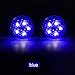 Produktbild LWPCP 4Pcs Dienstprogramm Rote Glühbirne Tür Open Wireless Auto Warnlicht LED-Blitzlicht,Blue